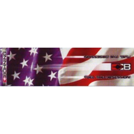 Bohning Archery Club Stars & Stripes HD Standard Arrow Wrap, 12pk