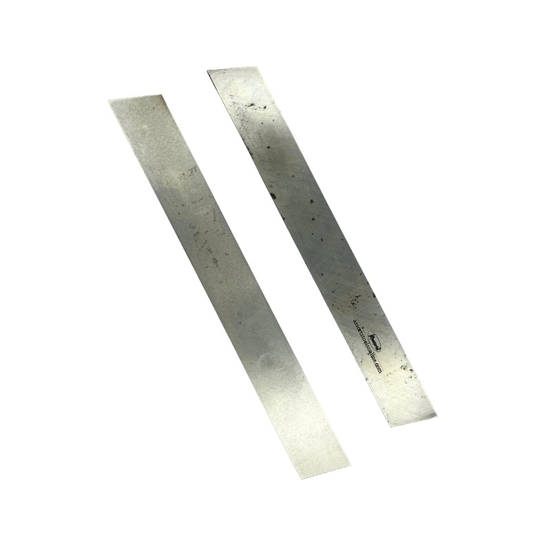 ASSORTS Juego de 2 Cuchillas Trapezoidales HSS de 1/8" x