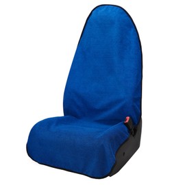 Leader Accessories Towel Car Seat Cover Waterproof Blue for Truck SUV Front Seat Machine Washable - After The Gym, Runs, Swimming, Surfing