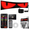 Devil Eyes Light for Windshield, 52.4in x 7.6in Extra Large