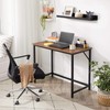 VASAGLE Computer Desk, Office Work Desk, for Small Spaces, 19.7