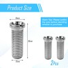 35mm M12 Stainless Steel Hollow Screw for Kitchen Sink Strainer