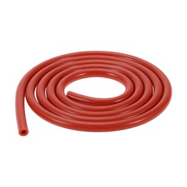 HOPESPANNER 4Ft 3/16" 5mm ID 2mm Thickness Silicone Vacuum Tubing Hose High Temperature Automotive Vacuum Line 1 Pcs