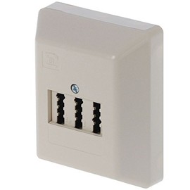 Rutenbeck TAE 2x6/6 NFF AP telephone junction box