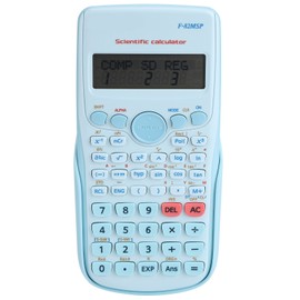 Mini Hand Held Multifunction Digital Scientific Calculator for Middle School Students(Blue )