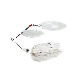 Nichols señuelos pulsador escama de Metal Doble Sauce spinnerbait, Púrpura (Purple Shad), 3/4-Ounce