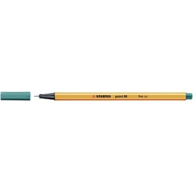 Stabilo Point 88 Fineliner Marker Pen - 0.4 mm - Turquoise Blue