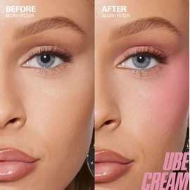 Huda Beauty Original Blush Filter, Liquid Blush 4.5ml, by Bella, Liquid Blush with Blush Filter, Coconut, (Medium to Rich), 0.15fl oz/ml (UBE CREAM, 4.5ml (Pack of 1)