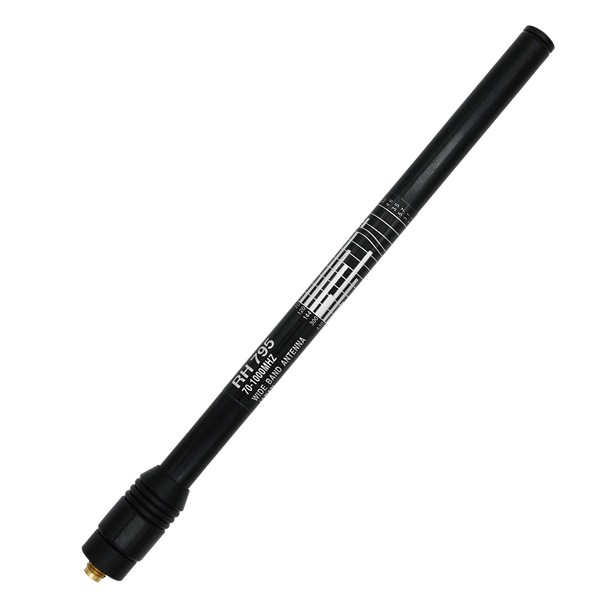 GRA-RH795 SMA-Female 70-1000MHz Wide-Band Handheld Telescopic Scanner Antenna, 7.67" to