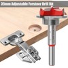 Yakamoz 35mm Concealed Hinge Jig Kit - Adjustable Depth Carbide