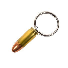 9 mm llavero bala de verdad - a mano en USA