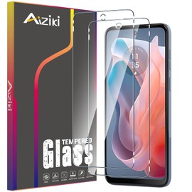 Aiziki (2 Pack Designed for Moto G Play 2025/G56/G66j/G67 Power Screen Protector Tempered Glass, Ultra Resistant, Scratch-Resistant, Bubble Free for Moto G Play 2025 Screen Protector