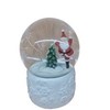 Heaven Sends Santa Snow Globe 12 x 12 x 17.5 cm