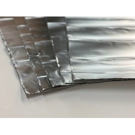 FatMat Rattletrap Butyl 80 mil 10 SQ FT Sound Deadener/Dampening with NO Logo (Tool Kit Included)