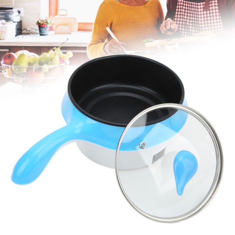 Electric Hot Mini Pot 1.5L Non Stick Cooking Pot Rapid