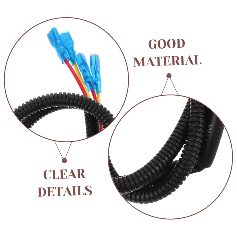 BUGUUYO Wiring Harness for Dual Horn System Durable Design for