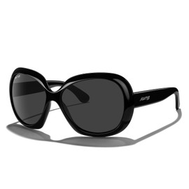 MERRY'S Oversized Polarized Sunglasses for Women - Retro Butterfly Frame S6098