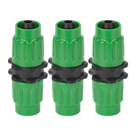 TopHomer B, 3Pcs Expandable Garden Hose Repair Kit, Dual-Channel Hose Female Male Connectors, for Expandable Garden Hose