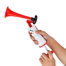 Air Horn Hand Air Horn Pump Handheld Air Pressure Fanfare Pump Hand Air Pump Horn Loud Sound Signal Gas Horn for Boats Cars Sports Events