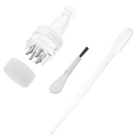 FRCOLOR 3pcs Scalp Oil Applicator Scalp Comb Applicator for Hair Oil Plastic Material Smooth Surface