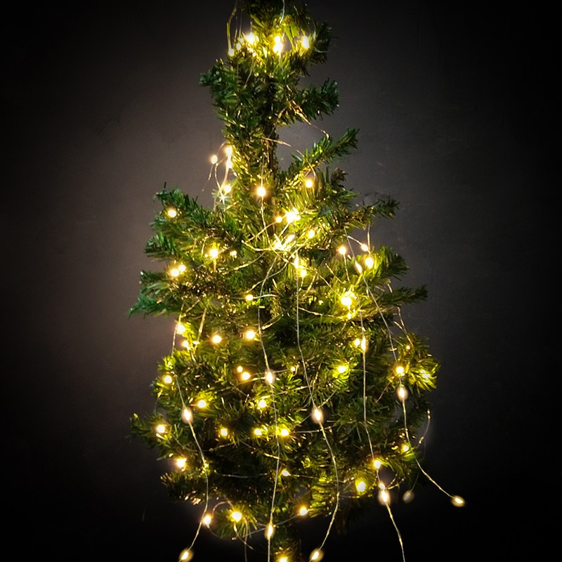 Solar Power 200LED Vines Tree String Lights Branch Tree Lights