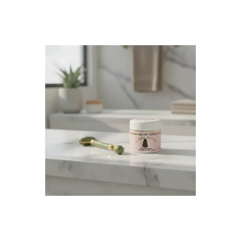 Crema De Concha Nacar Corteza De Tepezcohuite Y Rosa 60