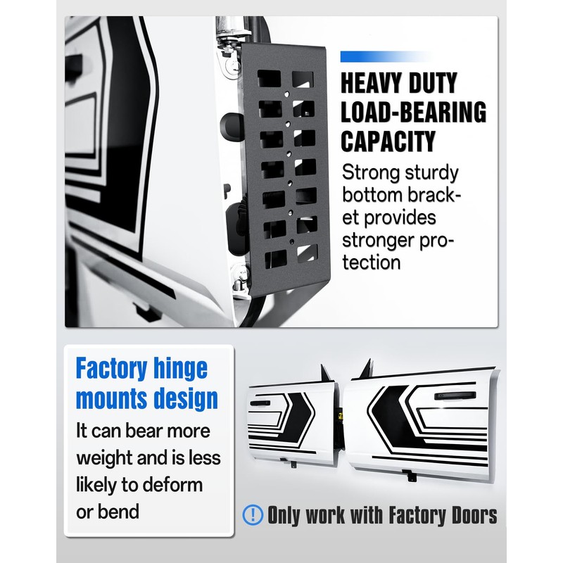ROADER Bronco Front Door Storage Hanger Fit for Ford Bronco