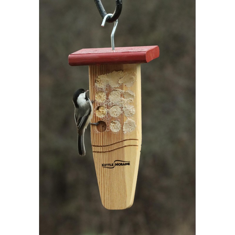Kettle Moraine Peanut Butter Bird Feeder (Red)