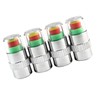 ULTECHNOVO 4pcs Car Tire Pressure Monitor Sensor Indicator Tyre Deflator