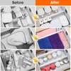 OrganiMax Drawer Divider Organizer – Expandable Adjustable Separators, Closet Dresser