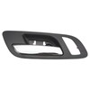 TRQ Door Handle Inside Interior Front Left Right Black Ebony