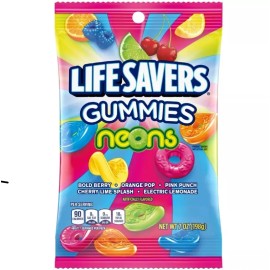LifeSavers Gummies Gummy Chewy Candy Assorted Flavors 7 oz Count 5