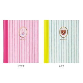 Marks Baby Album Animal Embroidered Bear PB-AL04-B