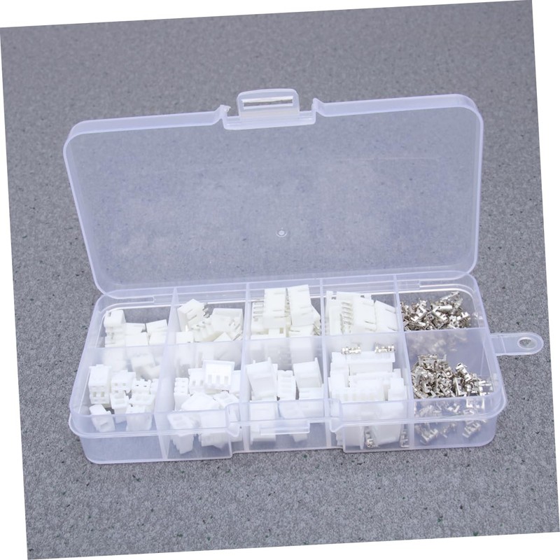 Gatuida 150 PCS Jst Connector Kit Pin Housing Set with