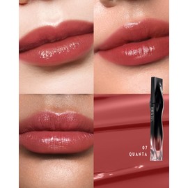 TIMEPHORIA Stellar Dust Lip Stain 07 Quanta, Transfer-Proof & Smudge-Proof Lip Gloss, Orangish Red Tinted Glossy Finish, High-Pigment Vibrant Color, Hydrating Lightweight Long-Lasting Lip Makeup