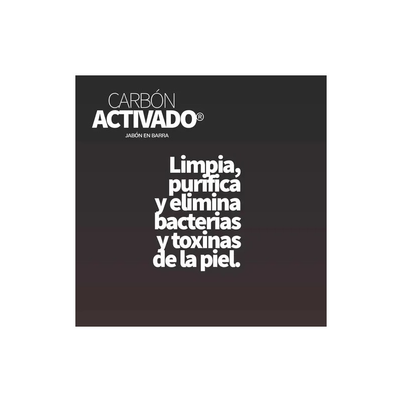 Jabon Carbon Activado De 100gr Facial Time Control