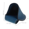 Kisangel Billiard Chalk Bag Compact Portable PU Holder for Snooker