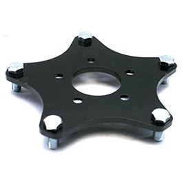 Speedway Motors Wide 5 Wheel Adapter Plate, Converts Early Ford Wide-5 Wheels to 5 on 4.5" or 5 on 5" Bolt Patterns, Off-Road Use Only, Set of 1