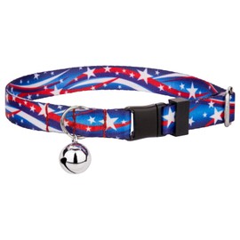 Country Brook Petz - Star Spangled Cat Collar - Americana Collection with 6 Patriotic Designs