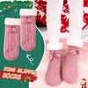 SeeyAN Kids Slipper Socks Boys Girls Fuzzy Non Slip Winter
