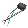 HQRP Ceiling Fan Capacitor CBB61 5uf+5uf 4-Wire