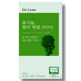 Health Nara Dr. Lean Organic Curly Kale 10 sachets 1 box (43928663) / 건강나라 닥터린 유기농 컬리케일 10포 1박스 (43928663)