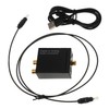 Gadpiparty Digital to Analog Audio Converter with Optical Input Portable