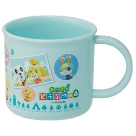 Skater KE4AAG-A Animal Crossing Cup, Antibacterial, 6.8 fl oz (200 ml), Dishwasher Safe, Made in Japan