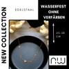 NataschaWoge® 18K Gold Necklace Minimalist Small Heart Chain Bracelet Thin