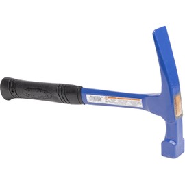 VAUGHAN BrickLayers Hammer, 18 oz Steel, Made In The USA, ABL18, VN18412