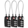CFMOUR TSA Locks - 1, 2, 3, 4, 5, 6