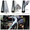 16mm - 5/8" Self Adhesive Aluminum Heat Resistant Sleeve Thermal