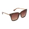 DIFF Bella Designer Oversized Square Sunglasses for Women UV400, Animal