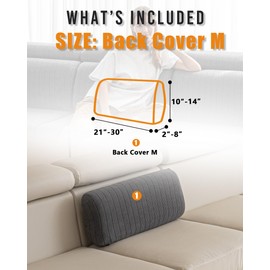 Couch Cover Soothing Home Sofa Covers Couch Protector for Dogs Pet Friendly, Striped Sectional Sofa Slipcovers L Shaped Couch Cover - Easy Installation, Stain Resistant, Machine Washable